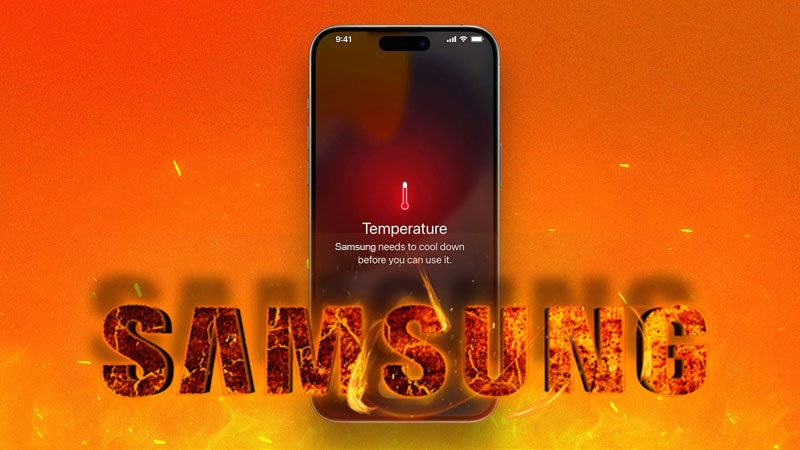 حل مشکل داغ شدن گوشی سامسونگ (ارور داغ کردن و علت آن)