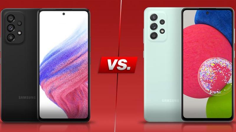مقایسه گوشی‌های Galaxy A53 5G با Galaxy A52s 5G سامسونگ