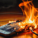 ترکیدن گوشی در شارژ