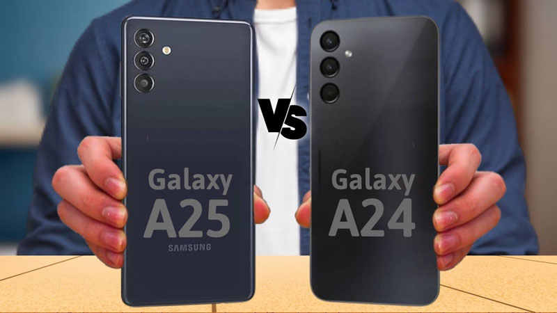نقد و بررسی گوشی سامسونگ Galaxy A25 و مقایسه با A24