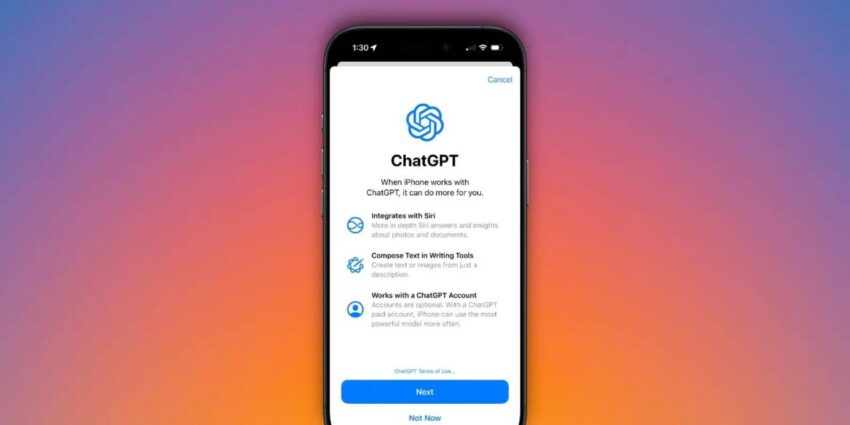 با نسخه جدید iOS 18.2 می‌توان از طریق تنظیمات ChatGPT Plus را ارتقا داد!