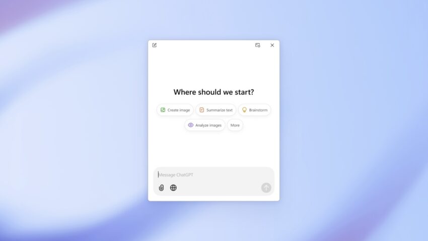برنامه رسمی ChatGPT برای همه کاربران ویندوز در دسترس قرار گرفت!