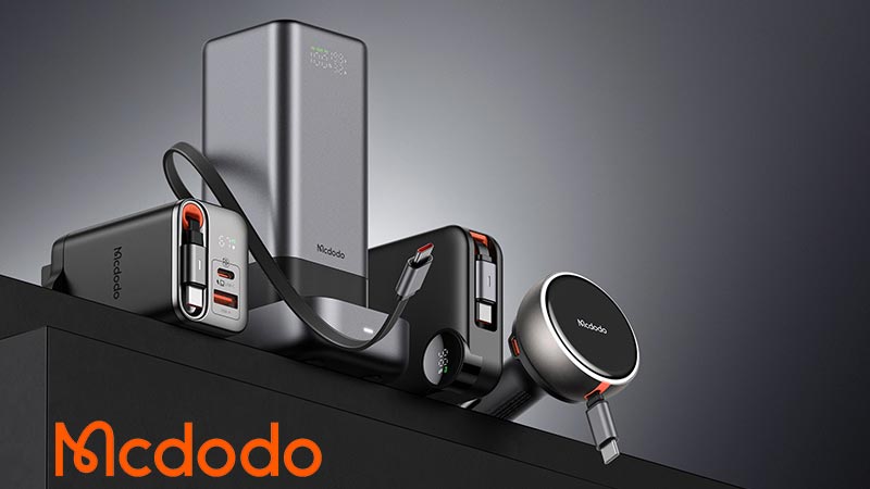 بهترین پاور بانک‌های مک دودو؛ سیمی و بی‌سیم با شارژ چندگانه