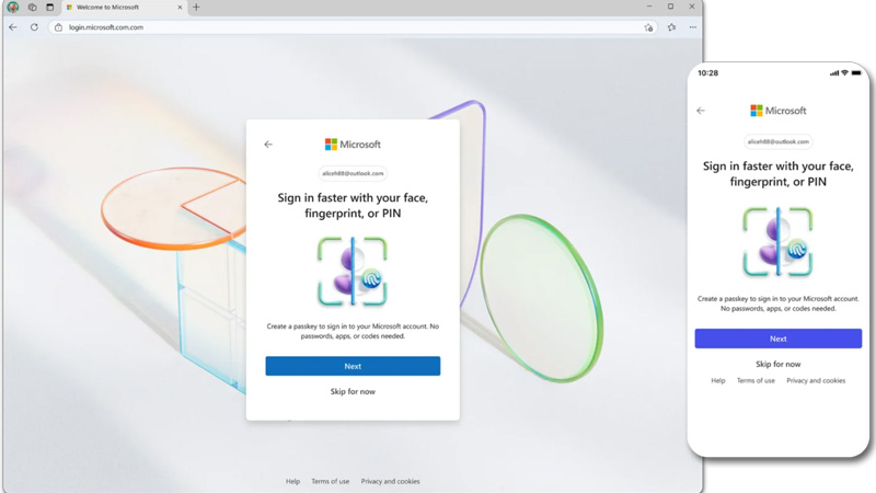 قابلیت جدید «بدون رمز عبور پیش‌فرض» مایکروسافت عالی اما هزینه‌بردار است!