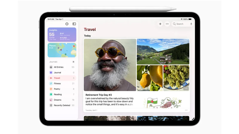 اپل اپلیکیشن iPhone Journal را برای آیپد و مک عرضه کرد.