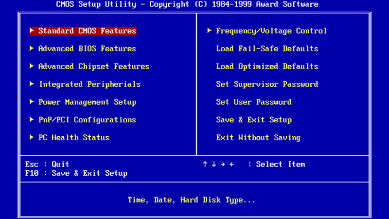 تنظیمات بایوس مادربرد لپ تاپ و کامپیوتر؛ مبتدی و پیشرفته