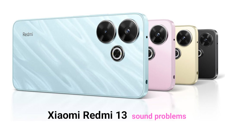 رفع نویز، قطعی صدا و اختلال تماس گوشی ردمی 13 شیائومی
