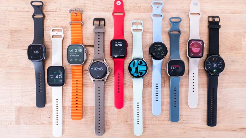 مقایسه بهترین ساعت‌های هوشمند 2025