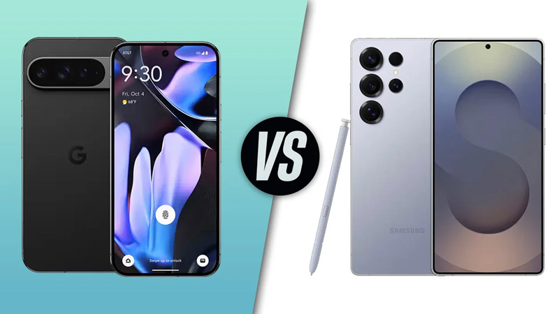 مقایسه گوگل پیکسل 10 با سامسونگ گلکسی S25: انتخاب بین برترین گوشی هوشمند 2025