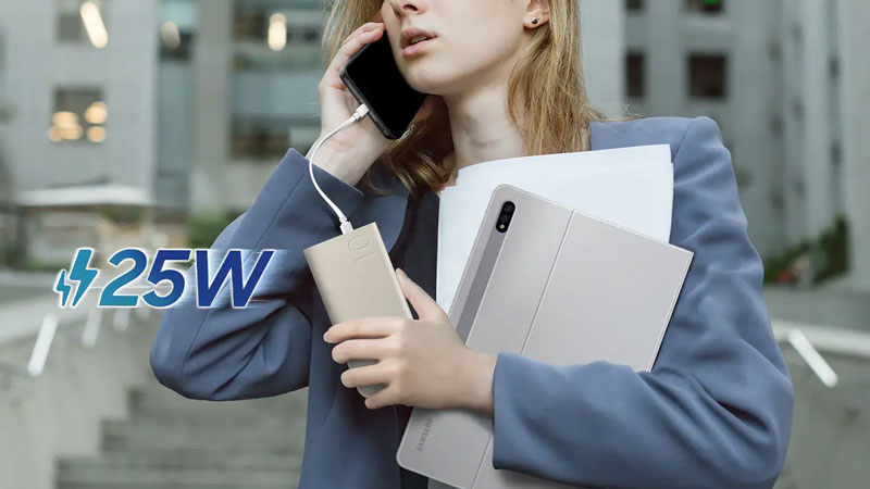 پاور بانک سامسونگ EB-P3400؛ شارژ سریع در جیب شما