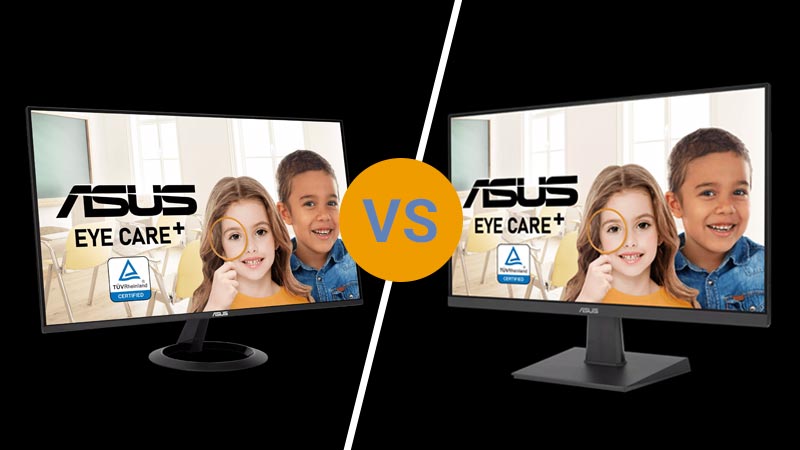 مقایسه مانیتورهای ASUS VZ24EHF و ASUS VA24EHF: قیمت، مشخصات و ارزش خرید