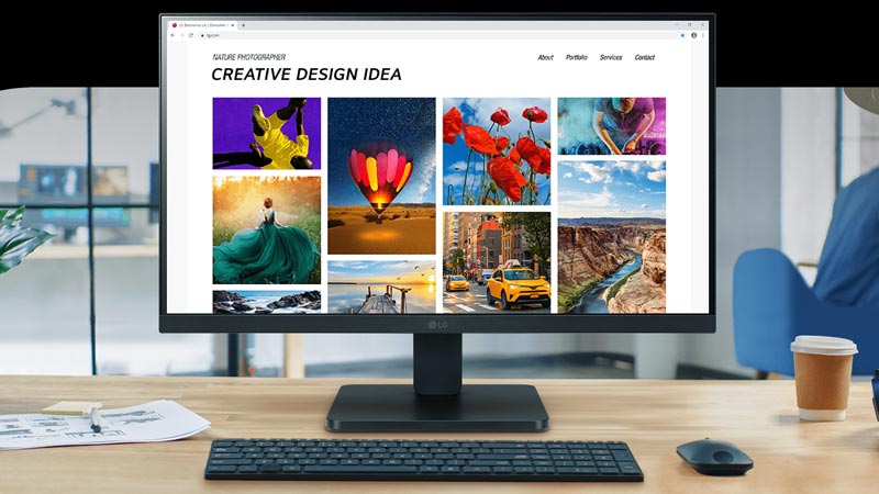 بررسی مانیتور 22 اینچ ال جی 22MR410