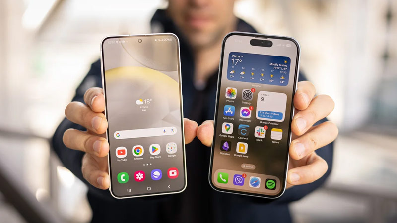 مقایسه سامسونگ گلکسی S24 با آیفون 15