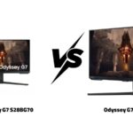 مقایسه مانیتور سامسونگ Odyssey G7 S32BG70 با Odyssey G7 S28BG70