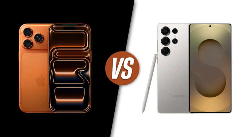 نبرد غول‌ها: گوشی آیفون 17 پرومکس در برابر گلکسی 25 اولترا