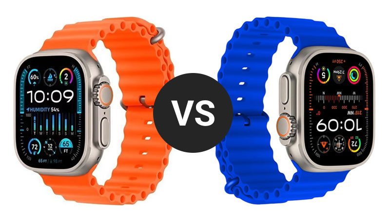 مقایسه ساعت هوشمند T1000 ULTRA با T2000 ULTRA