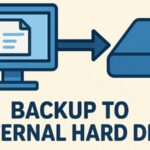 بکاپ گرفتن از داده‌ها روی هارد اکسترنال
