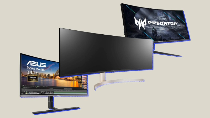 راهنمای خرید بهترین مانیتورهای خمیده