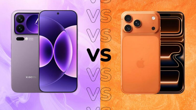 شیائومی 17 پرومکس در مقابل آیفون 17 پرومکس: مقایسه پرچمداران