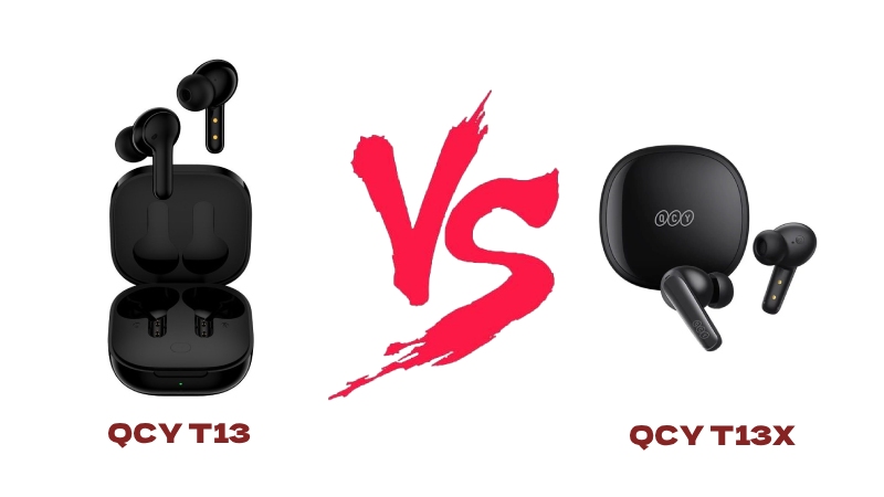 مقایسه هدفون بلوتوثی کیو سی وای T13x با مدل T13