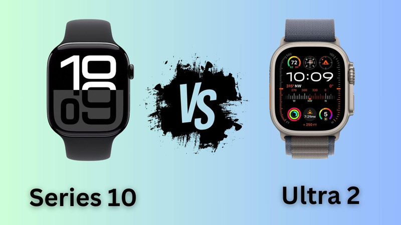 مقایسه اپل واچ Ultra 2 با اپل واچ Series 10