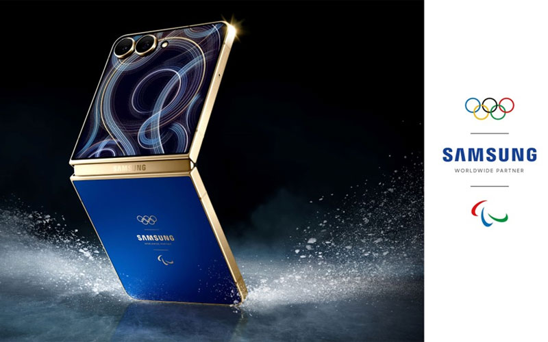 رونمایی از نسخه ویژه المپیک گلکسی زد فلیپ 7