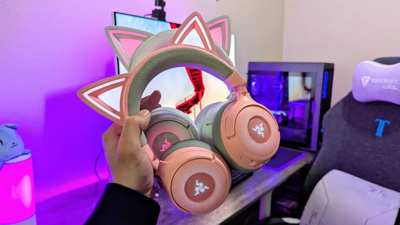 قیمت هدفون بلوتوثی ریزر Kraken Kitty