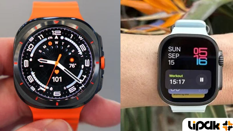 مقایسه گلکسی واچ اولترا سامسونگ و اپل واچ اولترا 2