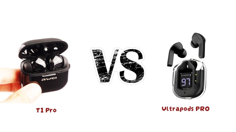 مقایسه هدفون بلوتوثی Ultrapods PRO و اوی T1 Pro